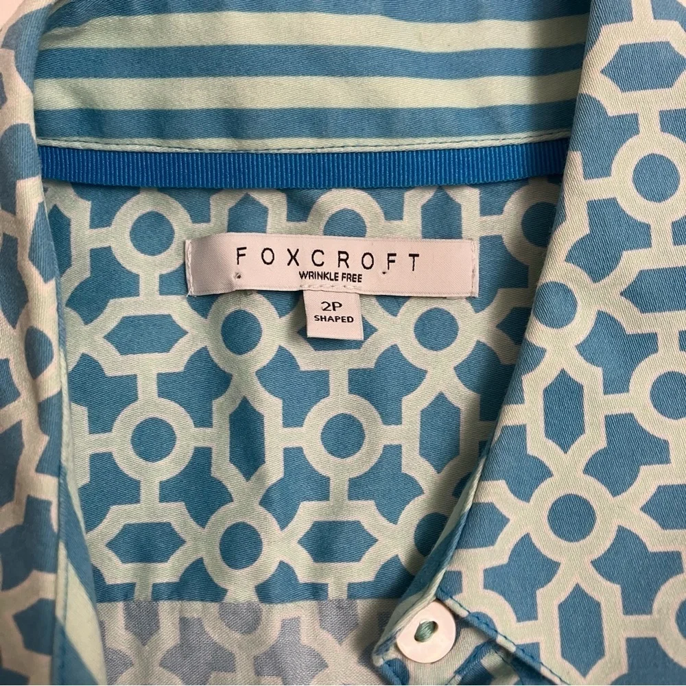 FOXCROFT “wrinkle free” button down shirt - Picture 3 of 7